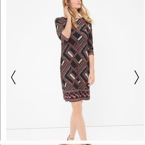 3/4 sleeve White House black market dress